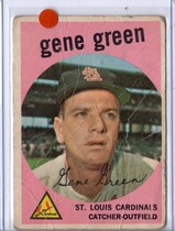 1959 Topps Base Set #37 Gene Green