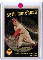 1959 Topps Base Set #253 Seth Morehead