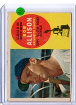 1960 Topps Base Set #320 Bob Allison