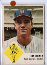 1963 Fleer Base Set #27 Tom Cheney