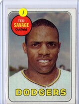 1969 Topps Base Set #471 Ted Savage