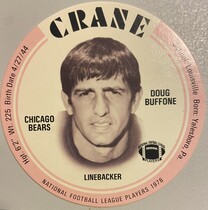 1976 Crane Discs #6 Doug Buffone