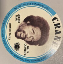1976 Crane Discs #7 Wally Chambers