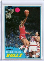 1981 Topps Base Set #MW69 Reggie Theus