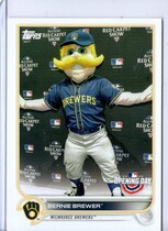 2022 Topps Opening Day Mascots #M-12 Bernie Brewer