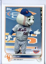 2022 Topps Opening Day Mascots #M-14 Mr. Met