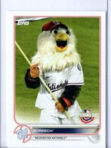 2022 Topps Opening Day Mascots #M-24 Screech