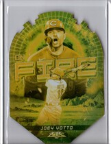 2022 Topps Fire En Fuego Gold Minted #EF-12 Joey Votto