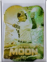 2022 Topps Fire To The Moon Gold Minted #TTM-25 Miguel Cabrera