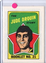 1971 Topps Booklets #21 Jude Drouin