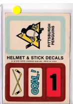 1978 Topps Team Inserts #13 Pittsburgh Penguins