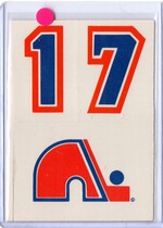 1985 Topps Sticker Inserts #20 Quebec Nordiques