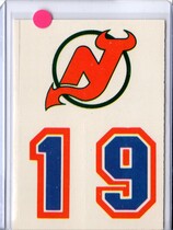 1985 Topps Sticker Inserts #27 New Jersey Devils