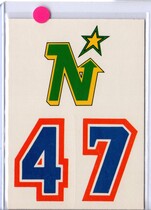 1985 Topps Sticker Inserts #29 Minnesota North Stars