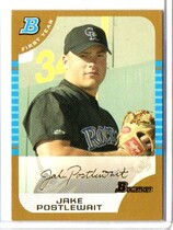 2005 Bowman Gold #232 Jake Postlewait