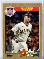 2022 Topps 1987 Topps All Stars #87AS-6 Buster Posey