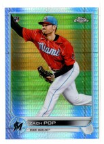 2022 Topps Chrome Prism Refractor #41 Zach Pop