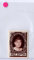 1961 Topps Stamps Inserts #103 Milt Pappas