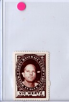 1961 Topps Stamps Inserts #118 Vic Wertz
