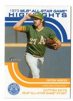 2022 Topps Heritage High Number 1973 MLB All-Star Game Highlights #ASGH-14 Catfish Hunter