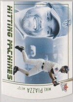 2004 Ultra Hitting Machines Die Cut #4 Mike Piazza