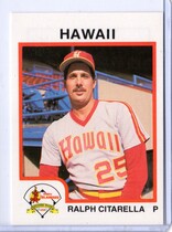 1987 ProCards Hawaii Islanders #6 Ralph Citarella