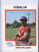 1987 ProCards Visalia Oaks #1 Jamie Williams