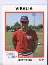 1987 ProCards Visalia Oaks #7 Jeff Perry