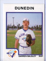 1987 ProCards Dunedin Blue Jays #931 Darren Balsley