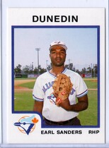 1987 ProCards Dunedin Blue Jays #946 Earl Sanders