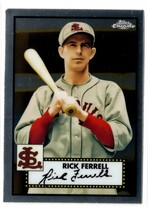 2021 Topps Chrome Platinum Anniversary #637 Rick Ferrell