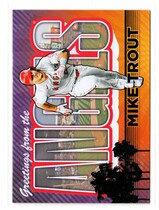 2022 Topps Archives Postcards #PC-1 Mike Trout