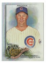 2022 Topps Allen & Ginter Silver Portrait #40 Greg Maddux