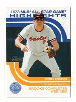 2022 Topps Heritage High Number 1973 MLB All-Star Game Highlights #ASGH-11 Brooks Robinson