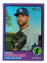 2022 Topps Heritage High Number Chrome Hot Box Refractor #619 Kevin Kiermaier