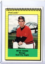 1991 ProCards Quad City Angels #2645 Mitch Seoane