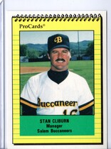 1991 ProCards Salem Buccaneers #968 Stan Cliburn