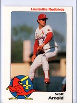 1989 Team Issue Louisville Redbirds #9 Scott Arnold