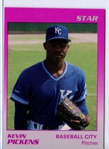 1989 Star Baseball City Royals #21 Kevin Pickens