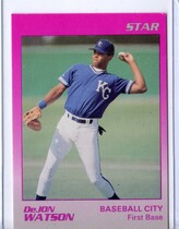 1989 Star Baseball City Royals #26 Dejon Watson