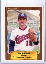 1990 ProCards Edmonton Trappers #511 Tim Burcham