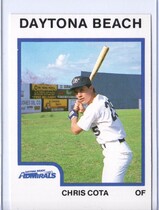 1987 ProCards Daytona Beach Admirals #20 Chris Cota