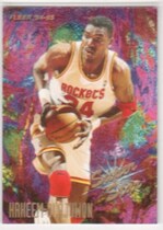 1994 Fleer Superstars #3 Hakeem Olajuwon