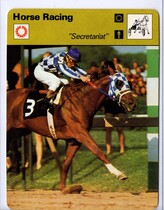 1977 Sportscaster #8-21 Secretariat