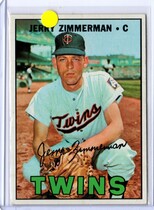 1967 Topps Base Set #501 Jerry Zimmerman