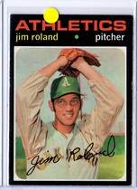 1971 Topps Base Set #642 Jim Roland
