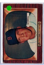 1955 Bowman Base Set #319 Albert Schroll