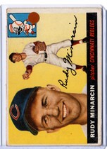 1955 Topps Base Set #174 Rudy Minarcin