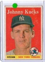 1958 Topps Base Set #87 Johnny Kucks