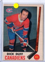 1969 O-Pee-Chee OPC Base Set #11 Dick Duff